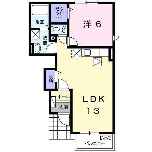 フォーシーズンⅠ（104） 間取り図画像