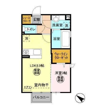  間取り図写真