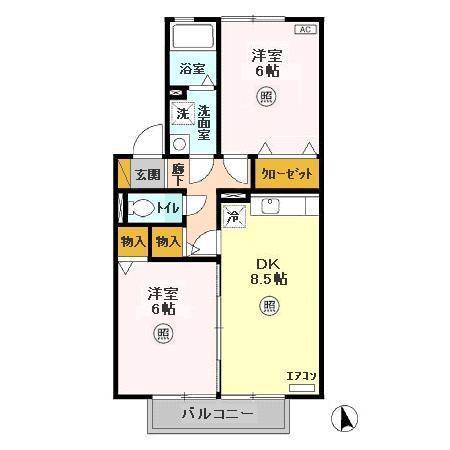  間取り図写真