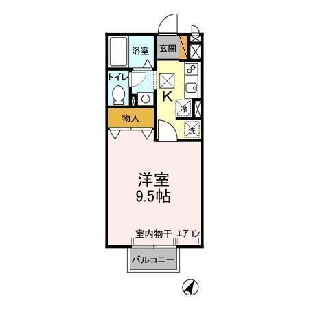 ウィンベル　Ａ・Ｂ（A105） 間取り図画像