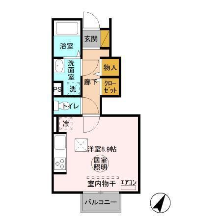 Regalo（ﾚｶﾞｰﾛ）（102） 間取り図画像