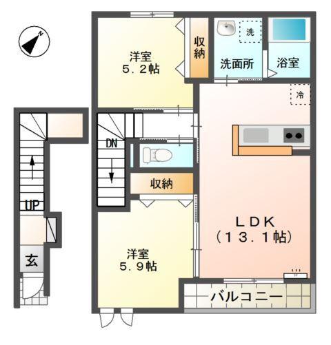  間取り図写真