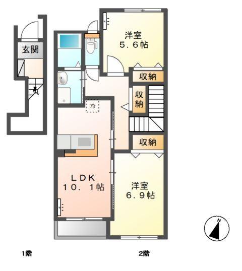  間取り図写真