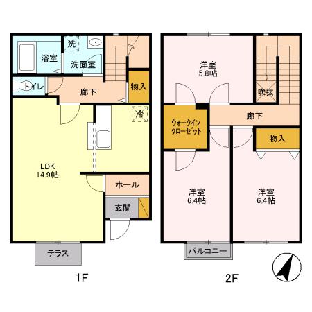  間取り図写真