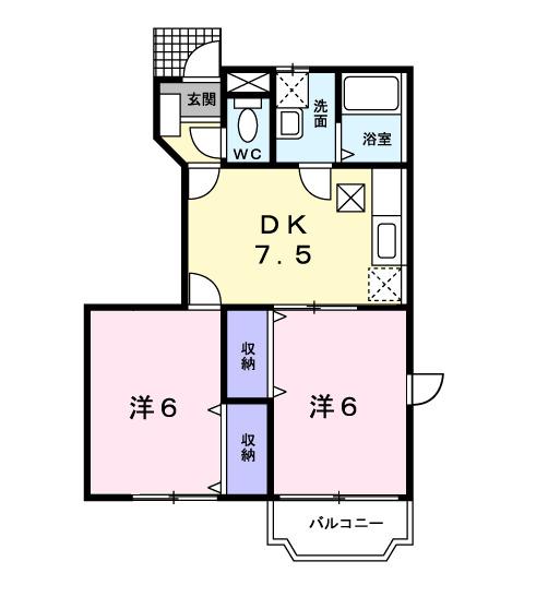 ミレニアム　ワールド（101） 間取り図画像