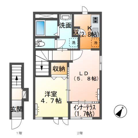  間取り図写真