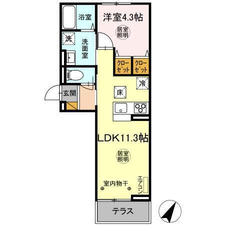  間取り図写真