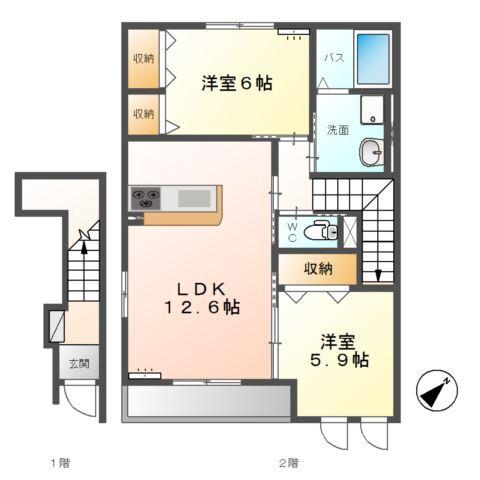  間取り図写真