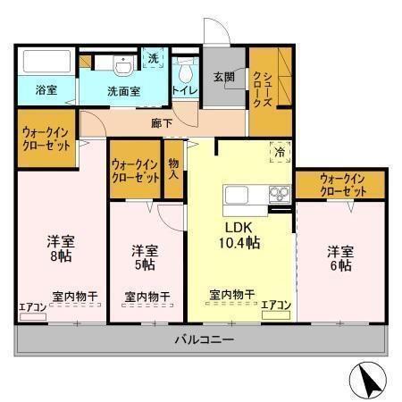  間取り図写真