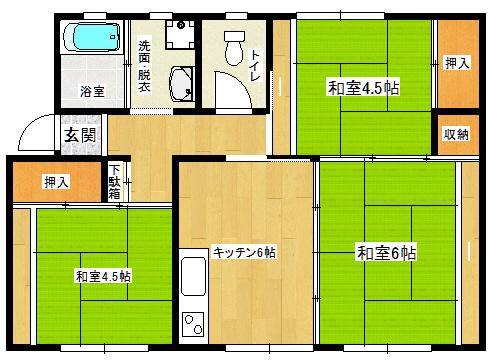  間取り図写真