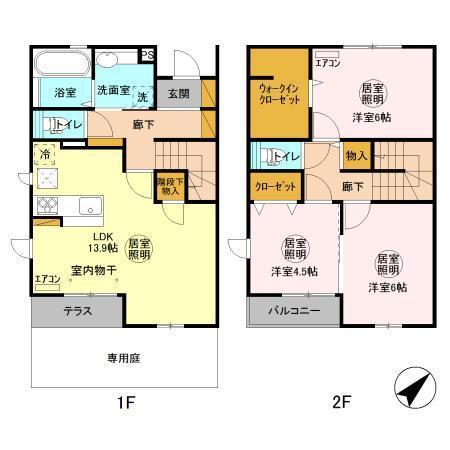  間取り図写真