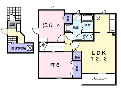 アルカンシエルⅠ（203） 間取り図画像