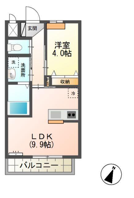 Ｗｅｓｔ　Ｖａｌｌｅｙ　ＭＯＴＯ　Ⅱ 間取り図画像