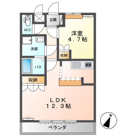 Ｃｈａｒｍａｎｔ　Ｃｏａｔ（シャルマンコート） 間取り図画像