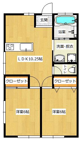 レイメゾン　B・C（B） 間取り図画像