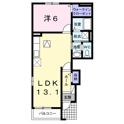 ミサキレジデンス（101） 間取り図画像
