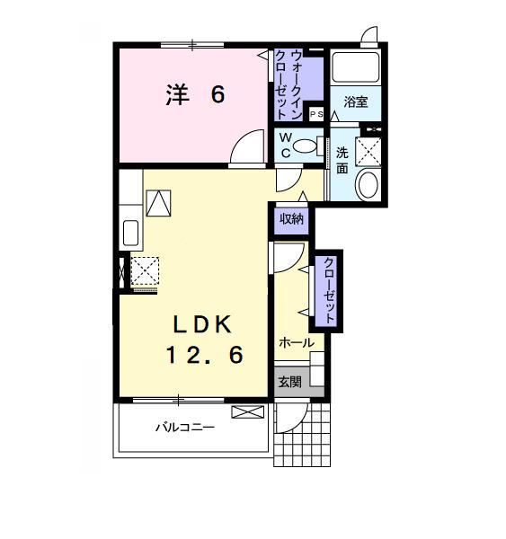 グラン・ソレイユ（102） 間取り図画像
