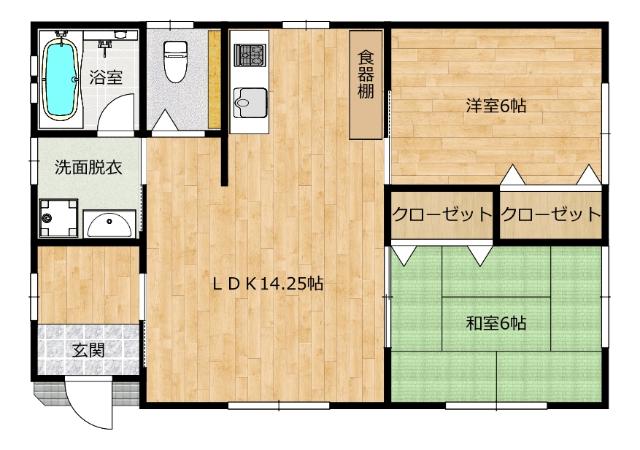  間取り図写真