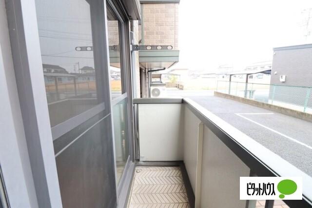 神栖町モンプチ（103） バルコニー