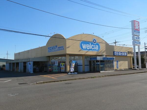 ヤックスドラッグ知手店：558m