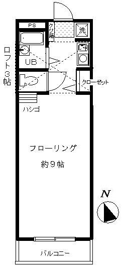 メゾン津野（202） 間取り図画像