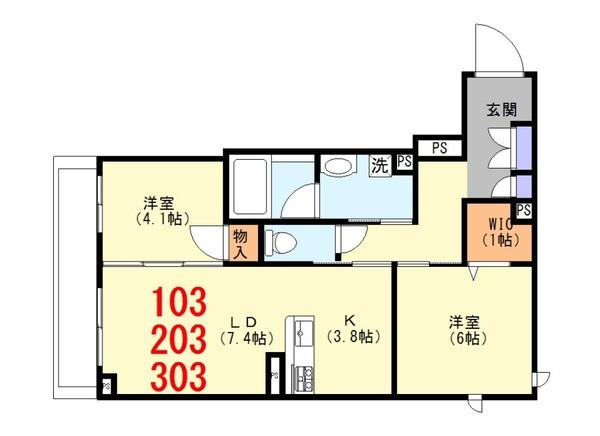  間取り図写真