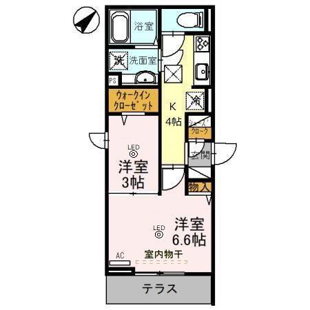  間取り図写真