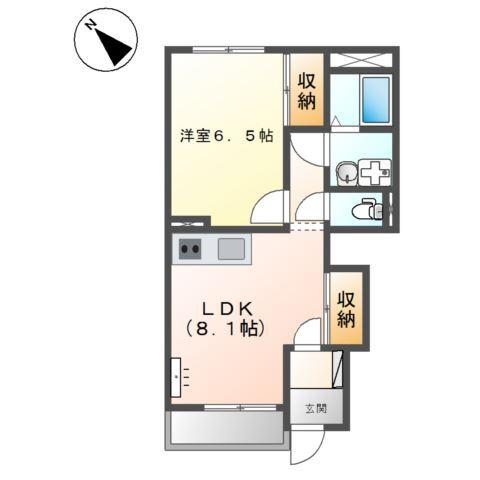 ノーザンライツ 間取り図画像