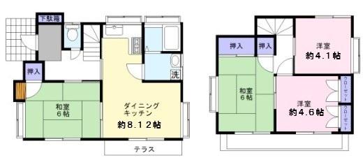  間取り図写真
