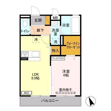 メディオＴＭ（205） 間取り図画像