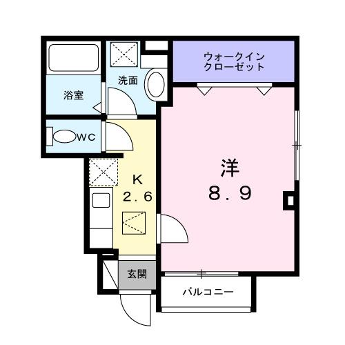 パインヒルズ（102） 間取り図画像