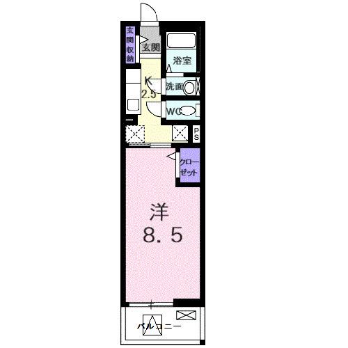 エンドレスハイム（303） 間取り図画像