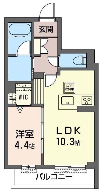 コティ航空公園（302） 間取り図画像