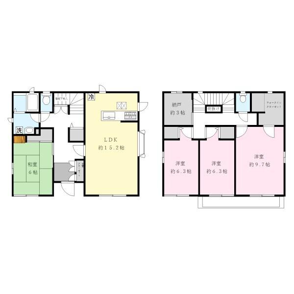 上藤沢305-22戸建 間取り図画像