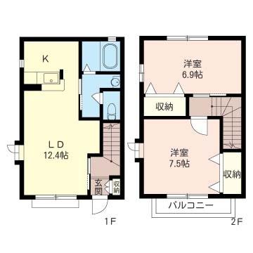 ステイタスⅠ（102） 間取り図画像