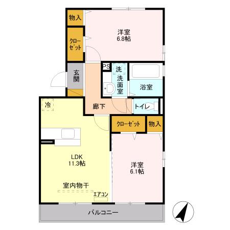  間取り図写真