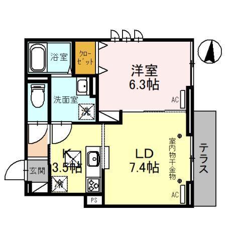  間取り図写真