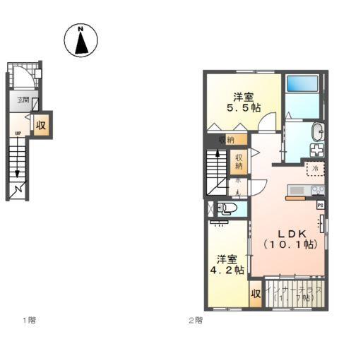 間取り図写真