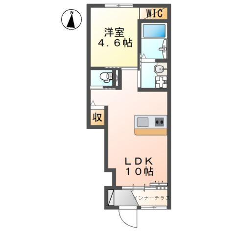 カルフール 間取り図画像