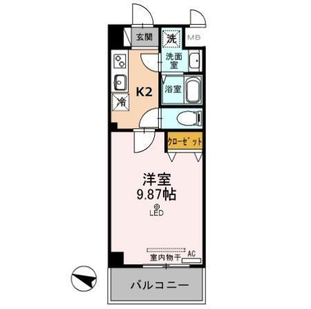 アエル新所沢（312） 間取り図画像