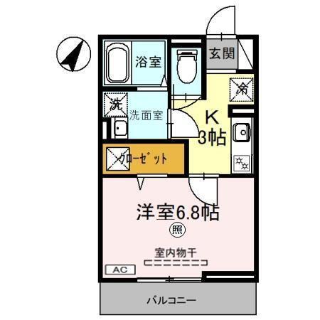 フォンテ（102） 間取り図画像