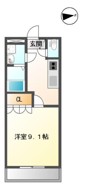 ペティハウス壱番館 間取り図画像