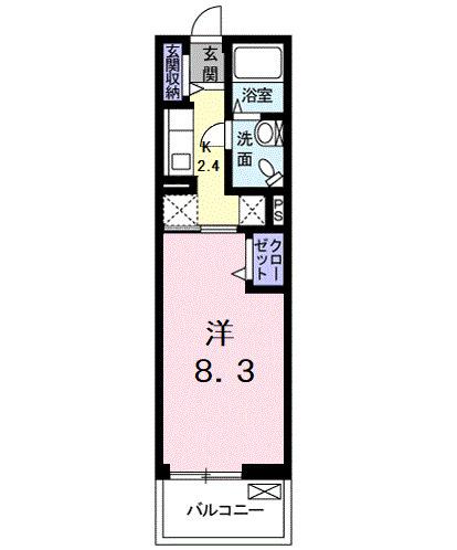 エテルノ　グレイス（204） 間取り図画像