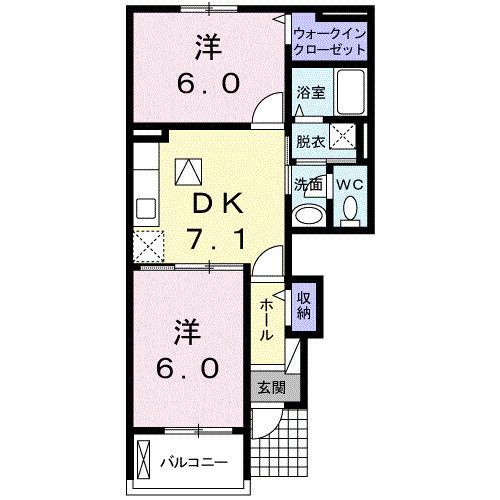 キャンディッド（103） 間取り図画像