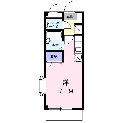 エスペランス（208） 間取り図画像