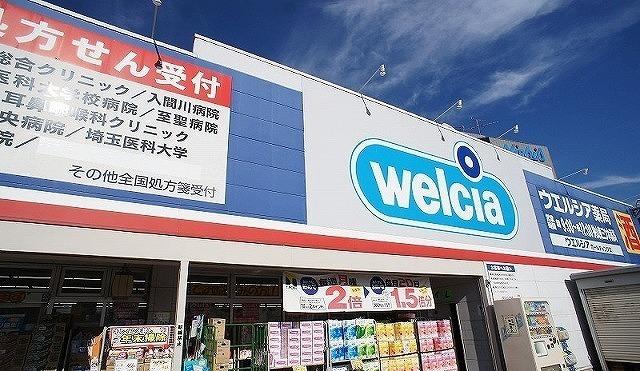 ウエルシア狭山東三ツ木店：450m