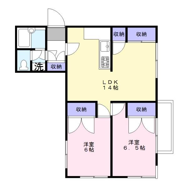 レオーナ小手指 間取り図画像