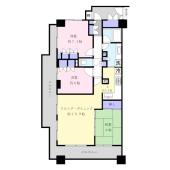 グレーシアタワーズ所沢サウス棟 間取り図画像