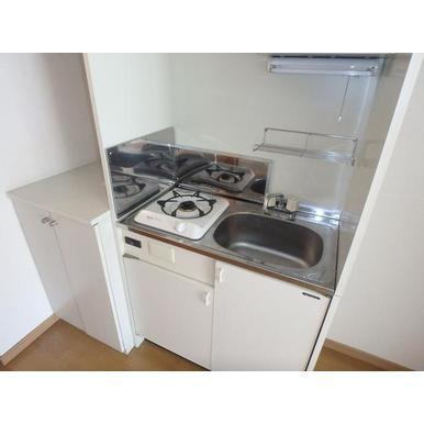 草加市草加マンション キッチン