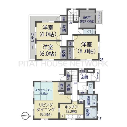  間取り図写真